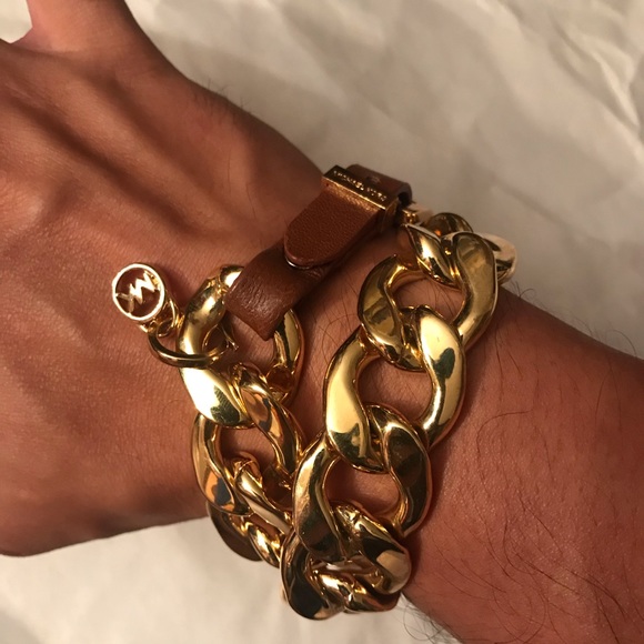 Michael Kors unisex double wrap bracelet - Picture 5 of 6